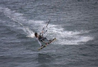 salto con el kite